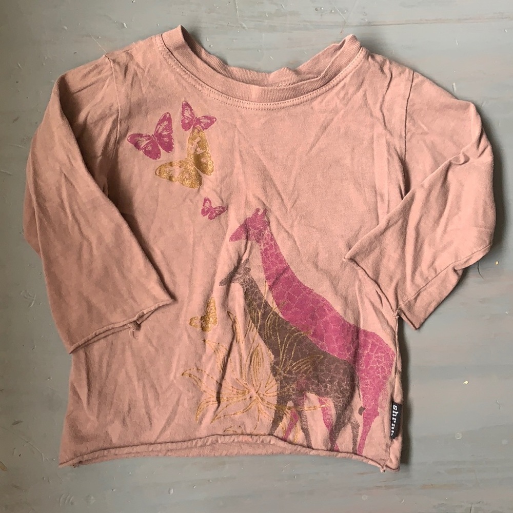 SHRNK Giraffe top 9-12 month